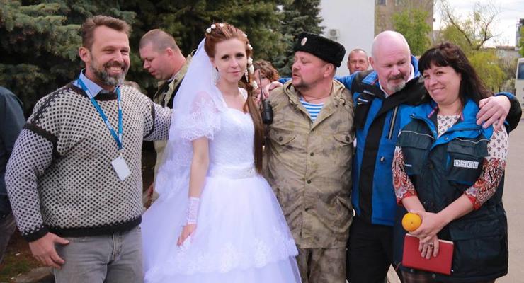 СММ ОБСЕ уволила наблюдателей, посетивших свадьбу боевиков