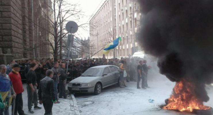 Автомайдан заявил, что не участвовал в митинге под АП