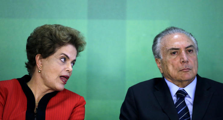 Президент Бразилии обвинила вице-президента в подготовке заговора