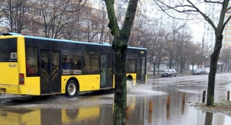 Дождь в Киеве будет идти весь день