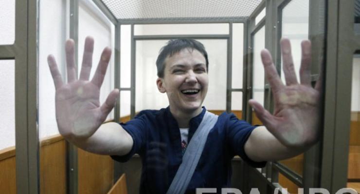 Савченко заполняет документы на экстрадицию - тюремщики