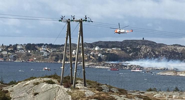 На месте крушения вертолета в Норвегии нашли тела погибших