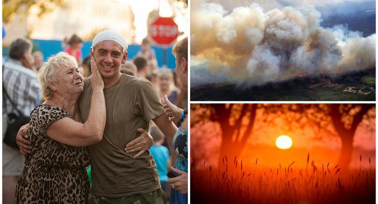День в фото: фотовыставка в Одессе, лесные пожары в Канаде и восход солнца в Бранденбурге