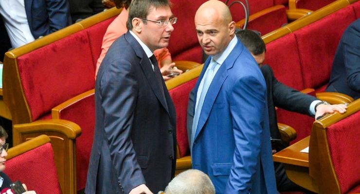 Луценко заявляет, что Кононенко не станет лидером фракции БПП