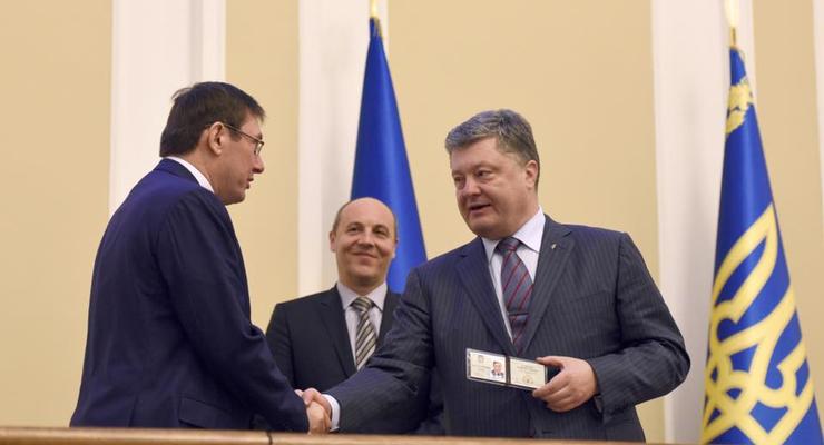 Порошенко: Генпрокурор Луценко никому ничем не обязан