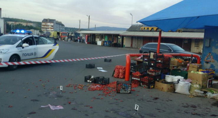 В Мукачево на рынке произошла стрельба