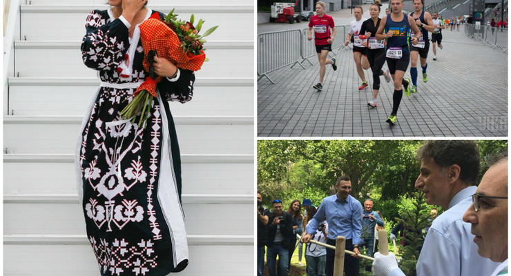 День в фото: возвращение Джамалы, Кличко-садовод и евромарафон в Киеве