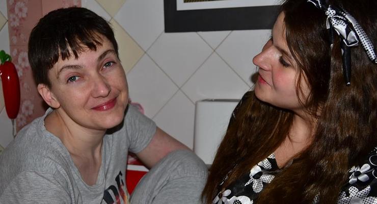 Первую ночь в Украине Савченко провела с подругой на кухне