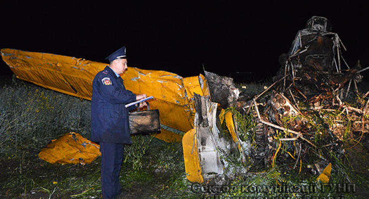 На Волыни в результате падения самолета погиб пилот