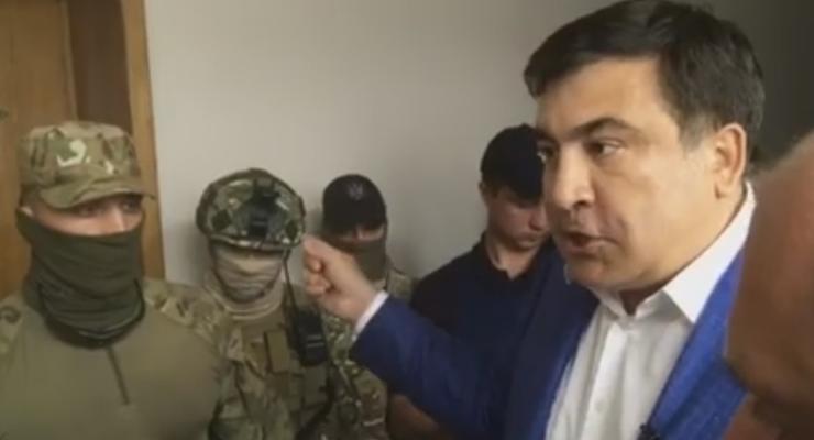 Саакашвили назвал обыск в ОГА политической провокацией