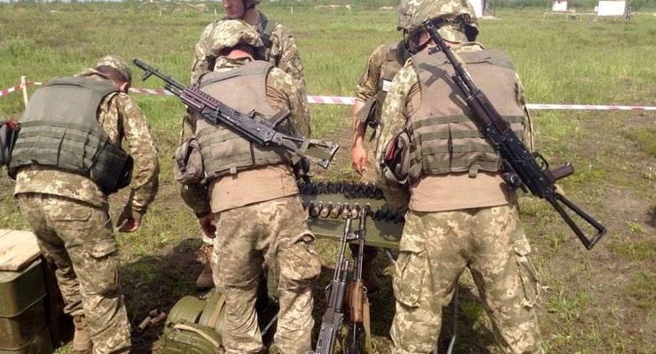 Снайперы провели учения на полигоне в Житомирской области