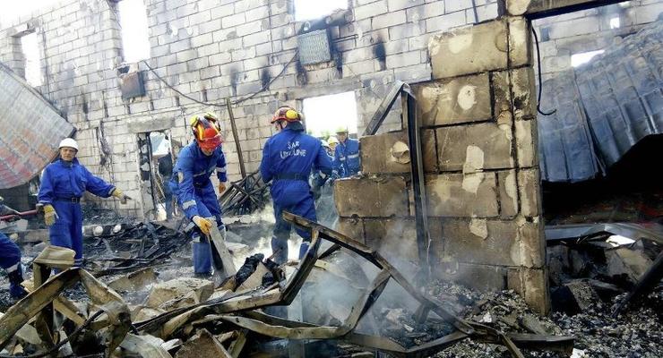 Под Киевом горел дом престарелых, есть погибшие