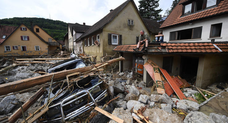 Наводнение в Германии: от ливней погибли четыре человека