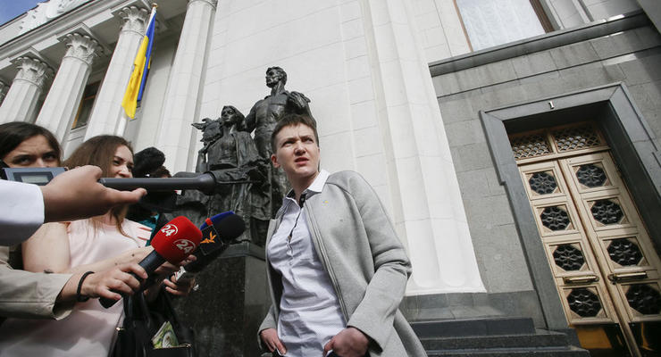 Выступление Савченко в Раде: Я не дам вам забыть