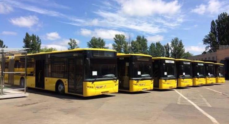 По Киеву будут курсировать семь новых автобусов
