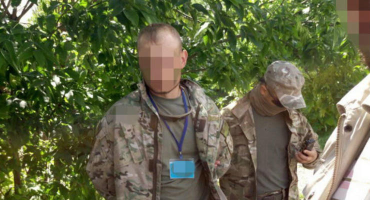 На Донбассе задержан офицер спецподразделения ГФС Фантом