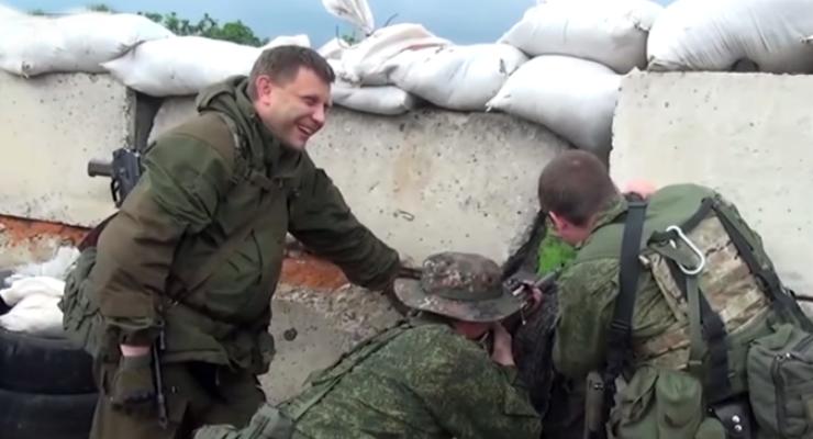 Террорист Захарченко засветился на обстрелах сил АТО