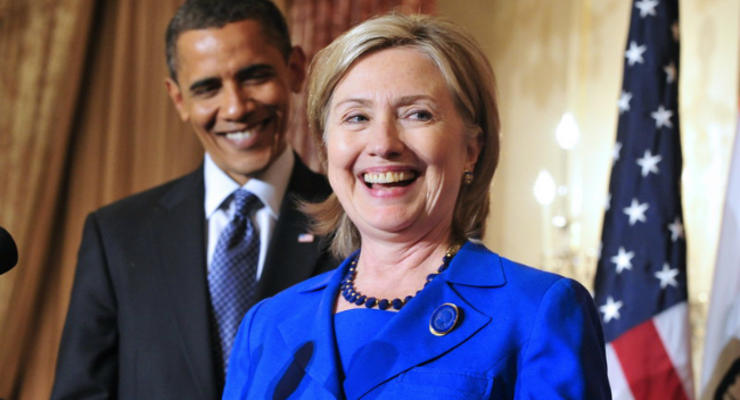 Обама поддержал Клинтон в президентской гонке