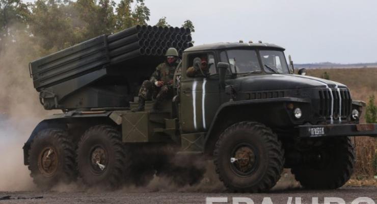 Из России на Донбасс зашло пять грузовиков со снарядами для Градов