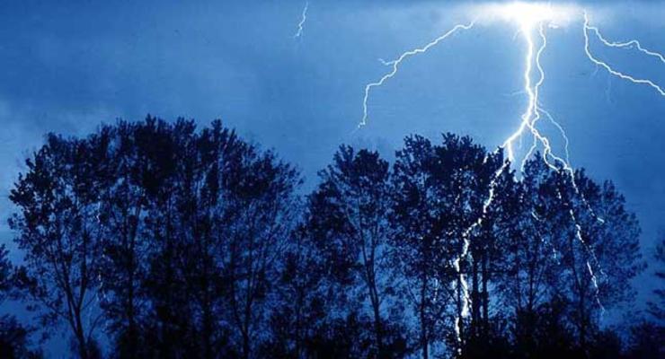 Во Львовской области от удара молнии умер мужчина