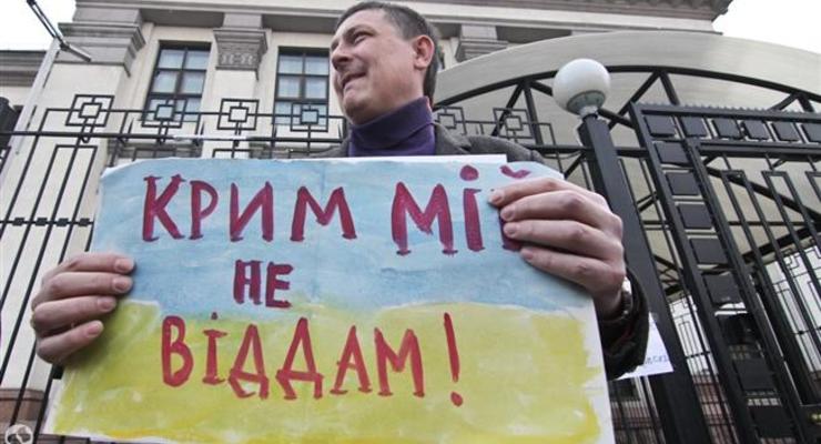 В оккупированном Крыму украинцы отметили День Конституции