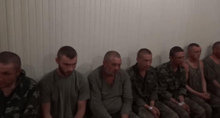 СБУ обнародовала видео допроса  задержанных под Широкино боевиков
