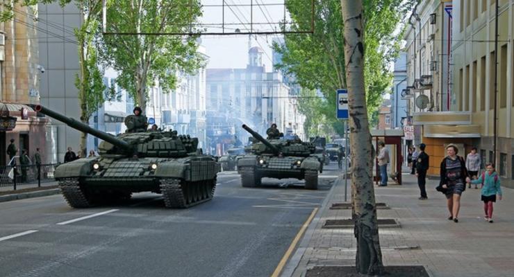 В Иловайск для оккупантов из РФ прибыла партия танков - разведка