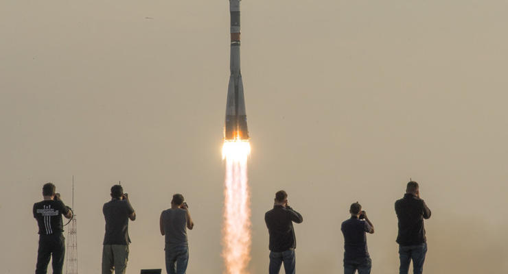 С космодрома Байконур успешно вышел на орбиту корабль Союз МС