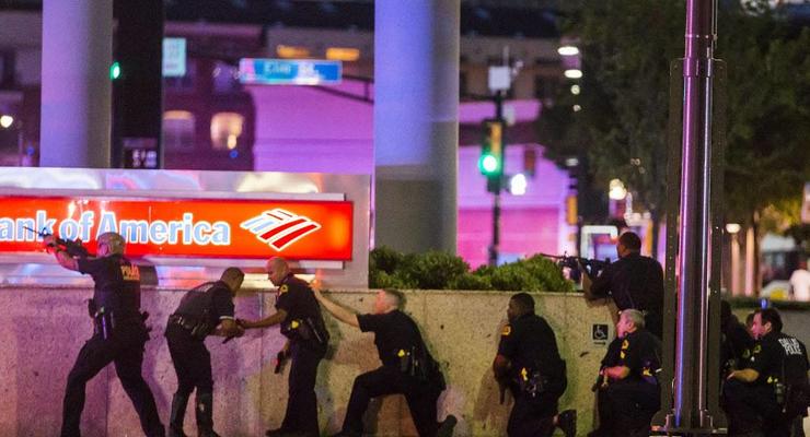 Беспорядки в Далласе: Снайперы убили пятерых полицейских