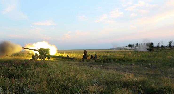 Артиллеристы ВСУ провели учения с боевыми стрельбам