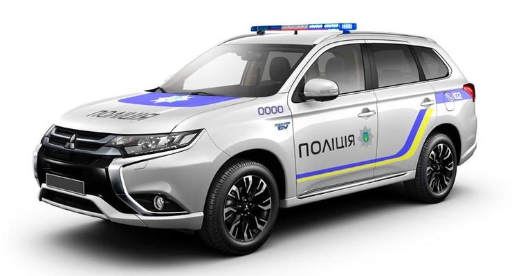 Полиция Украины перейдет на гибридные кроссоверы