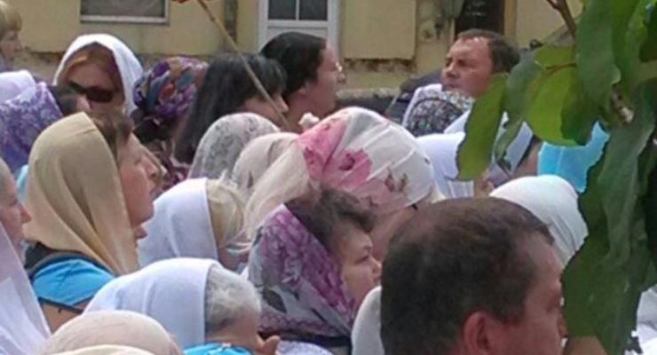 В Харькове УПЦ МП провела крестный ход с георгиевскими ленточками