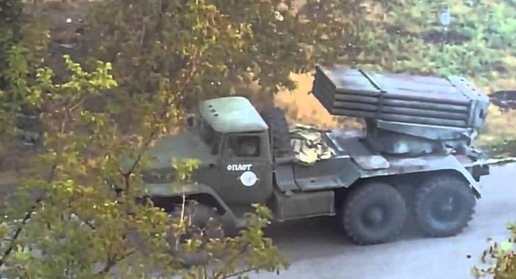 Боевики перебросили в Макеевку пусковые установки Град