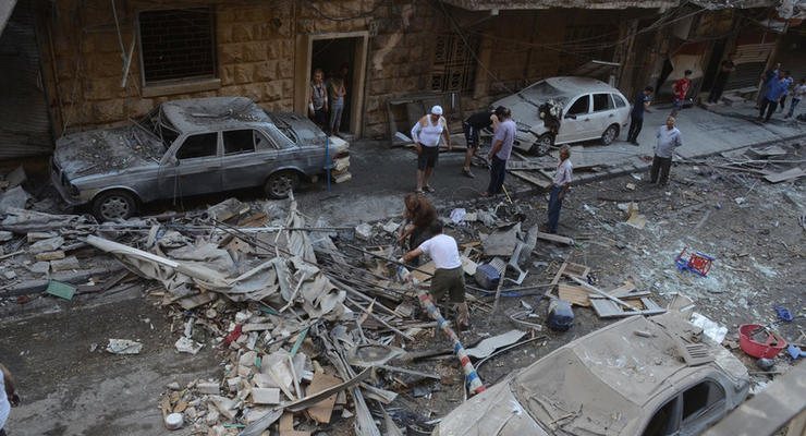 В результате бомбардировки Алеппо в Сирии погибли 28 человек