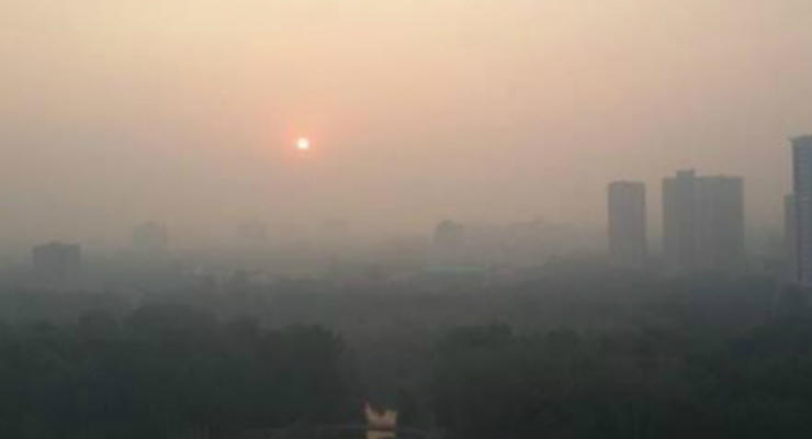 Смог в Киеве: ситуация с загрязнением воздуха ухудшается