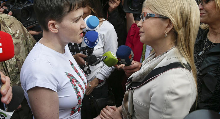Савченко отказалась голосовать за Тимошенко