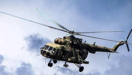 На админгранице с Крымом зафиксированы полеты российских Ми-8