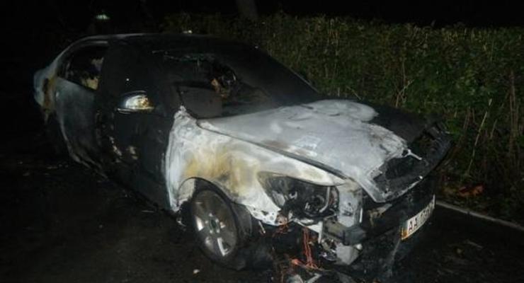 В столице сожгли автомобиль адвоката