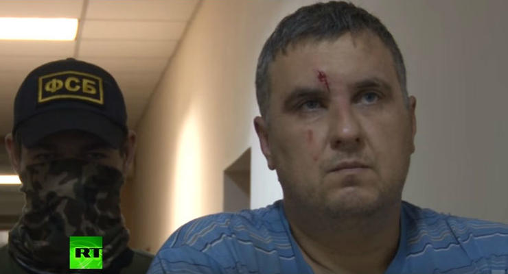 ФСБ показало видео задержания "украинских диверсантов" в Крыму
