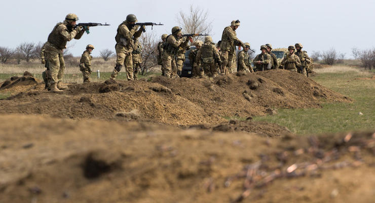 Карта АТО: Оккупанты выпустили по украинским позициям 70 мин