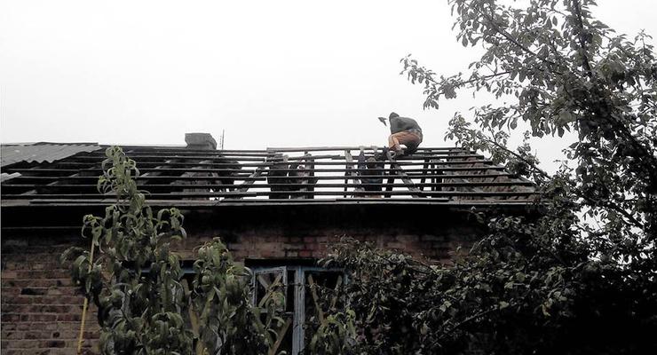 В Зайцево мина боевиков разрушила жилой дом