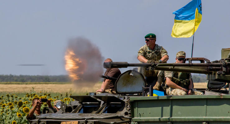 Карта АТО: В боях на Донбассе погибли трое украинских военных