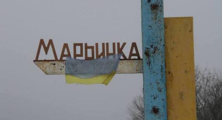 Боевики обстреливают центр Марьинки - Аброськин