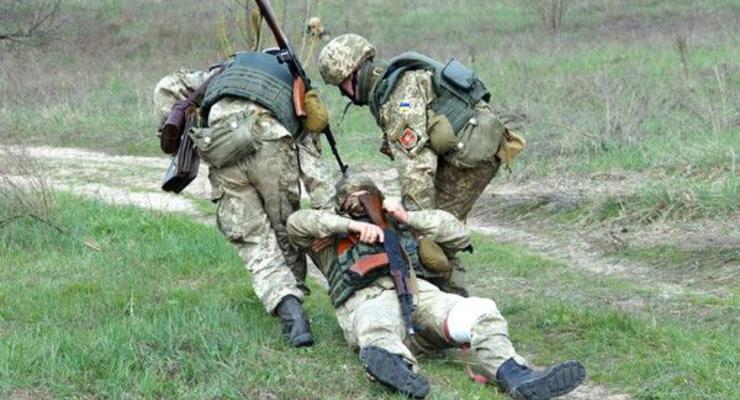 Карта АТО: На Донбассе погиб один военный, четверо ранены