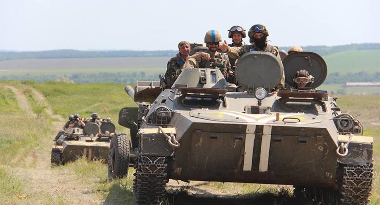 Карта АТО: За сутки на Донбассе ранили двух военных