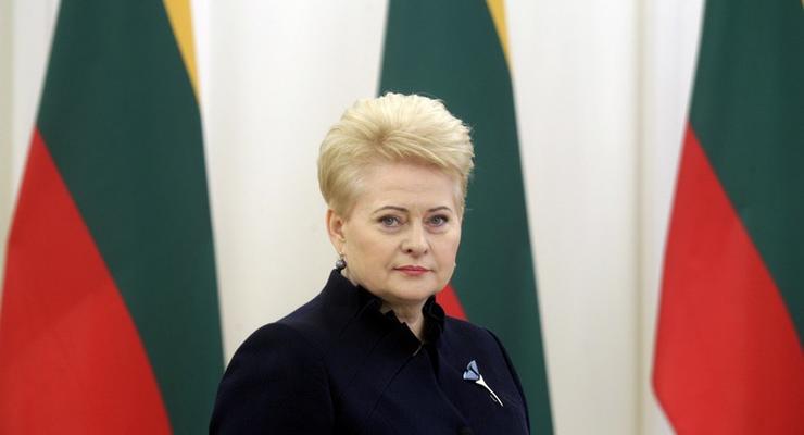 Президент Литвы поздравила украинцев с праздником на украинском