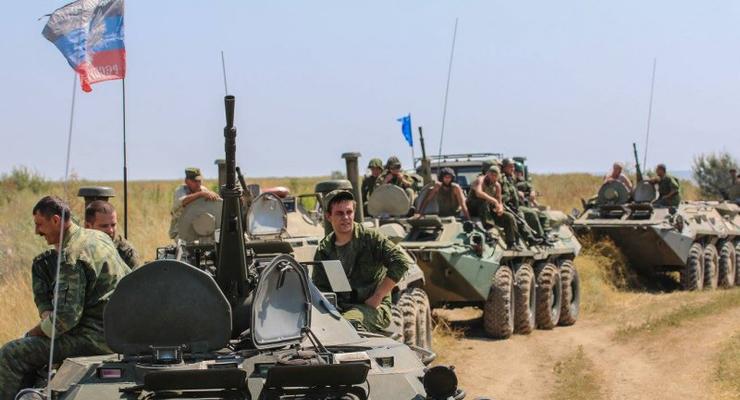 Террористы ДНР показали тренировку своего "морского десанта"