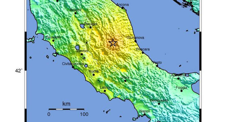 В окрестностях Рима произошло землетрясение