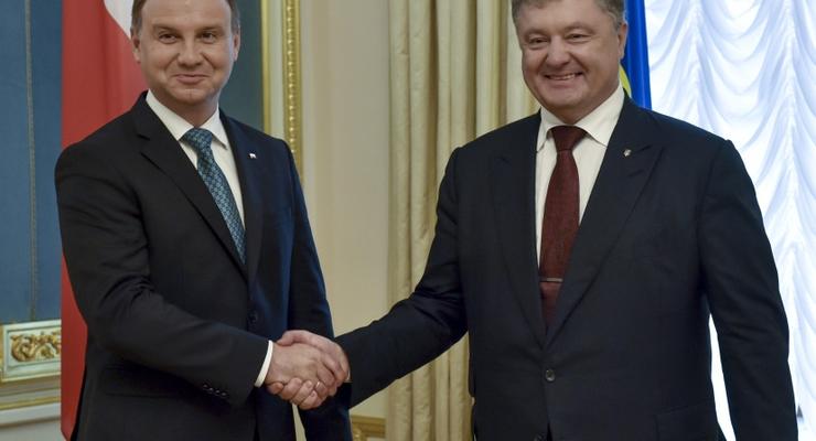 Порошенко и Дуда согласовали диалог Польши и Украине по истории