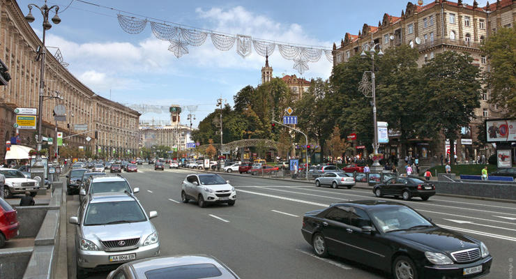 В субботу центр Киева закроют для автотранспорта: схема перекрытия дорог